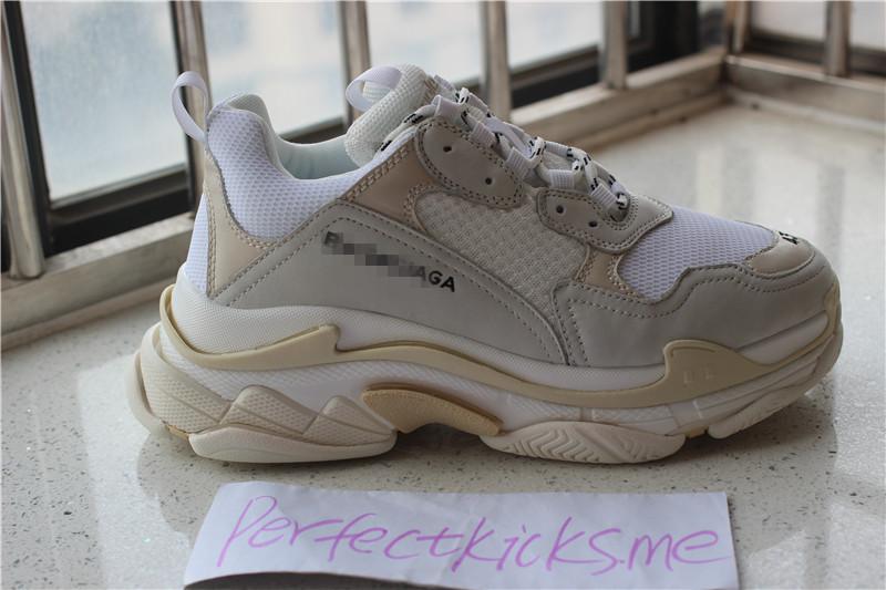 God Paris Triple S Trainer All white ready